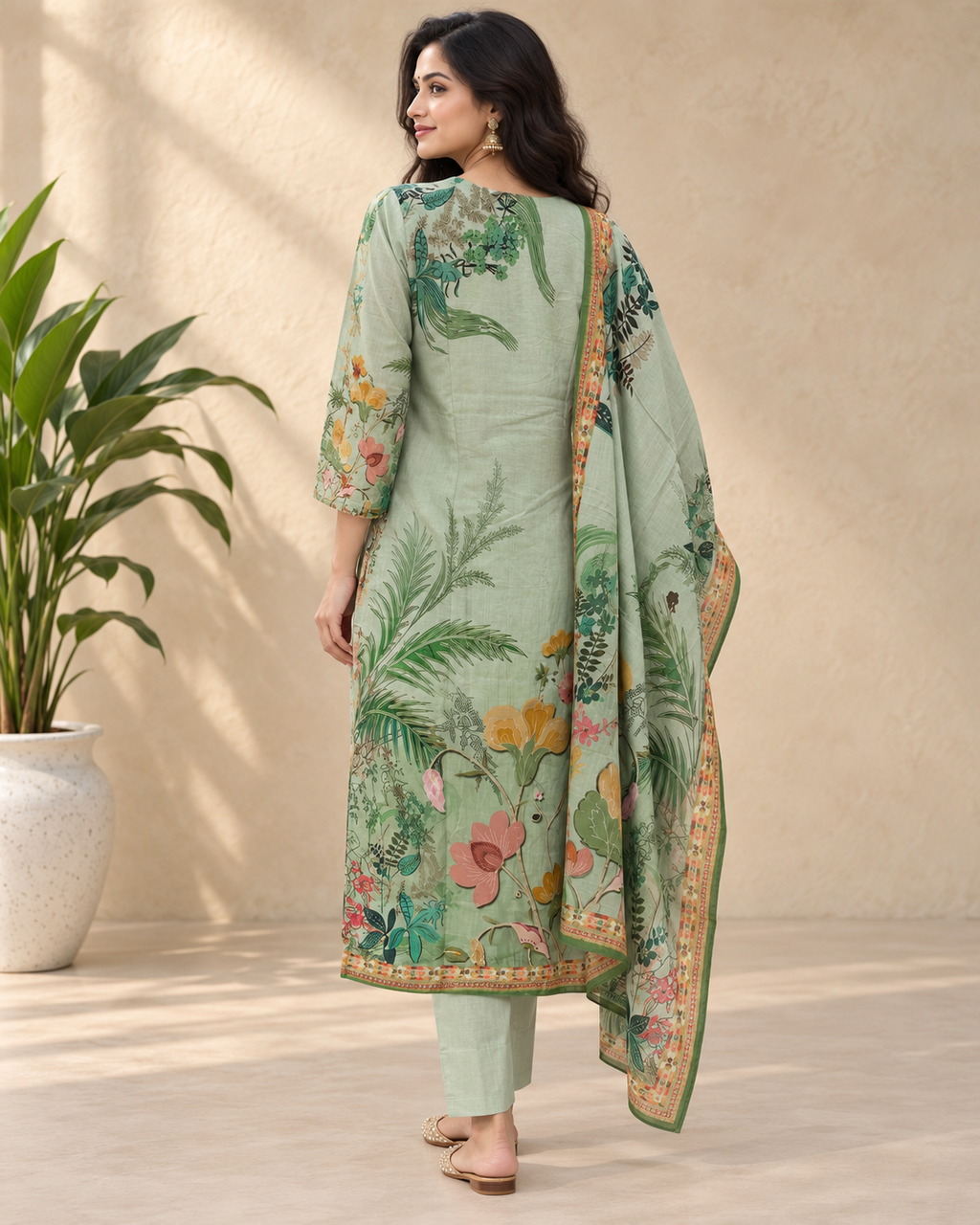 Kaasho Premium Floral Organza